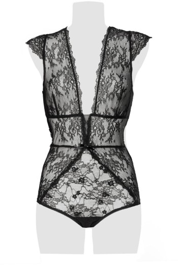 black lace Body 15302 - M