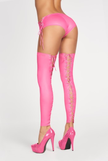 pink Stockings Casma - L/XL