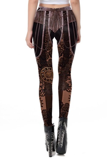 Steampunk Leggings 90515 - S