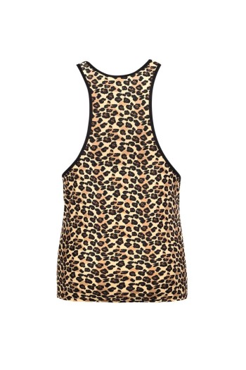 Herren Tank Top 053550 leopard - M