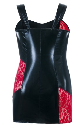 black/red chemise SB/1006 46/48 Sexy Base