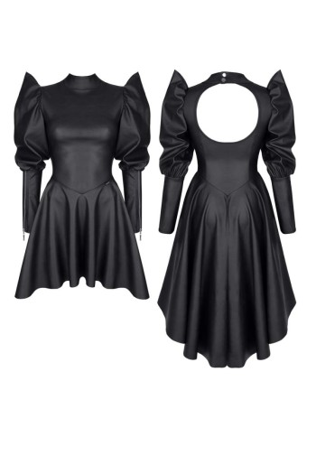 schwarzes Minikleid BRCata001 - XXL