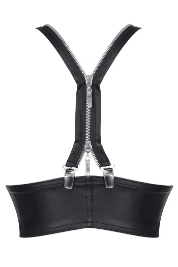 schwarzes Damen-Top BRZita001 - M