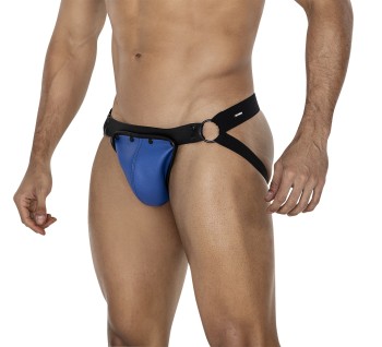 blue/black Jock Snap - S/M