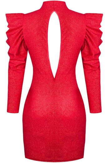 rotes Minikleid CADR006 - XL