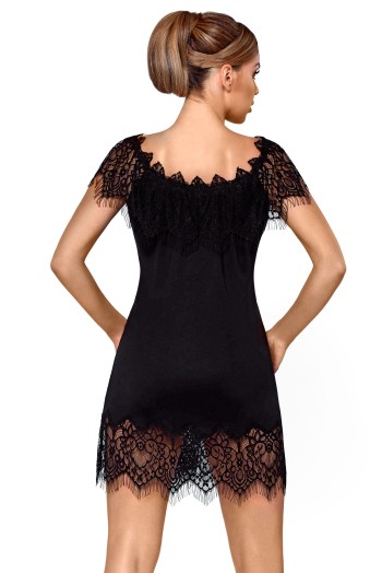 black Nightdress Sevilla - S