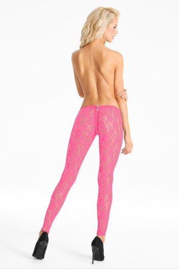 pink lace Leggins LG008 - S