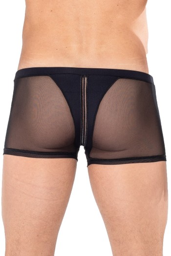 schwarzer Boxer Shorts 2201-67 - L