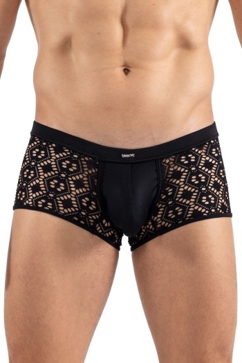 schwarzer Boxer Shorts 2407-67 - S