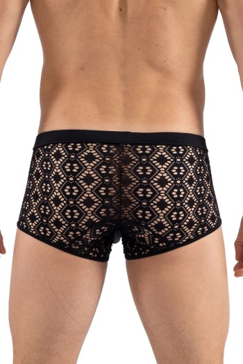 black Boxer Shorts 2407-67 - XL