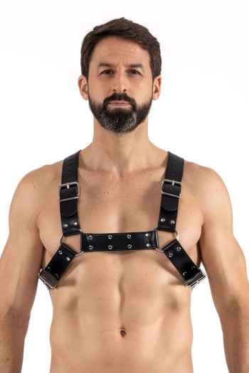 schwarzer Schulter-Harness LM275017BLK