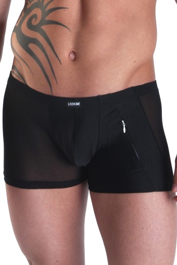 black Boxer Open Heart M by Look Me