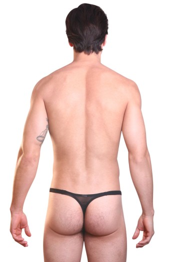 schwarzer Männer String-Tanga Audacious M von Look Me