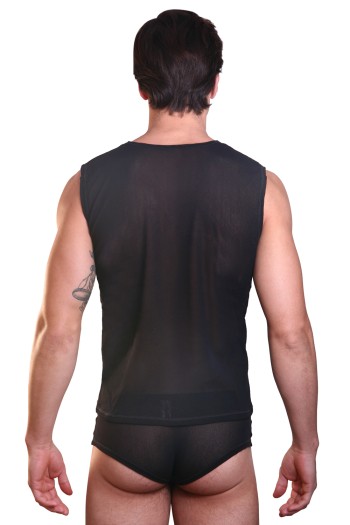 black Muscle Shirt Audacious XL by Look Me