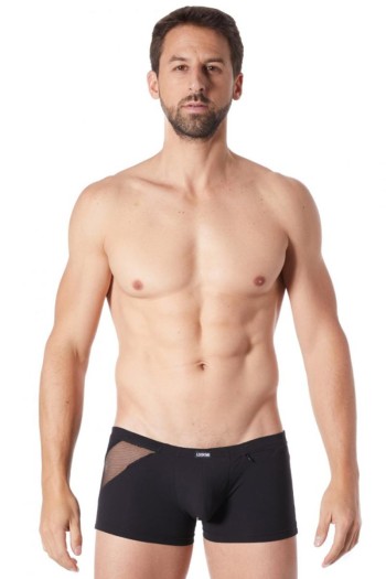 schwarzer Herren Boxer Shorts 808-67 - S