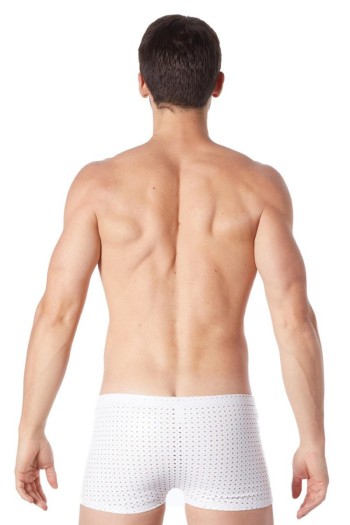 weiße Herren Boxer Short 811-67 - L