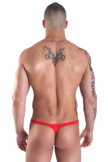 roter Männer Ministring 99-01 L von Look Me