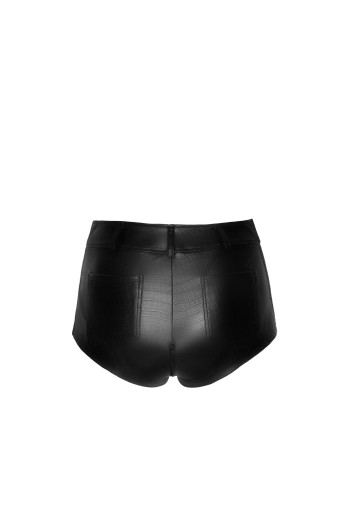 F318 Snake Wetlook Shorts - S