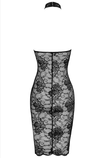 F338 Nocturne lace midi dress - XL