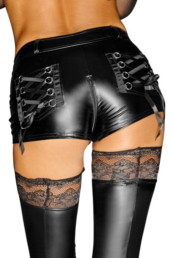 schwarze Shorts F138 XL