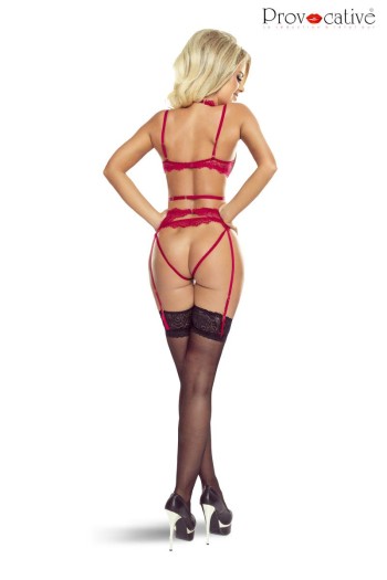 rotes Jeux Libertins Set PR1583 - L/XL