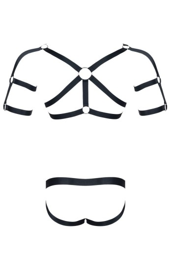 Harness SET010 schwarz - S/M