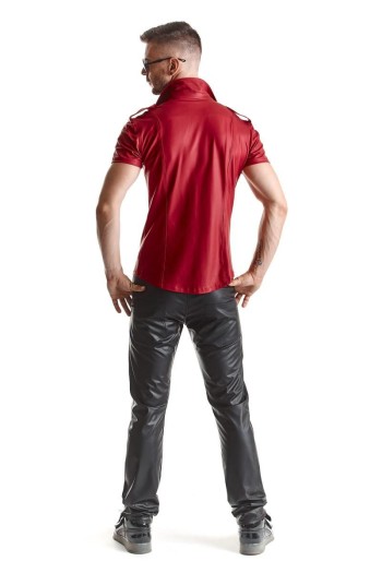 Herren Hemd RMCarlo001 rot - 4XL