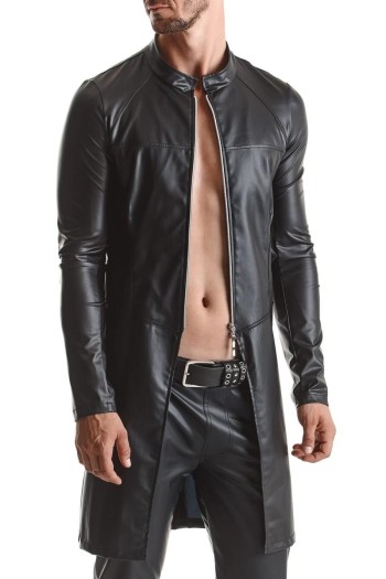 Herren Mantel RMMario001 schwarz - XL