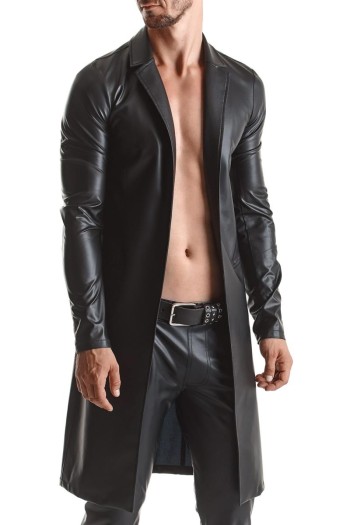 Herren Mantel RMSergio001 schwarz - XL