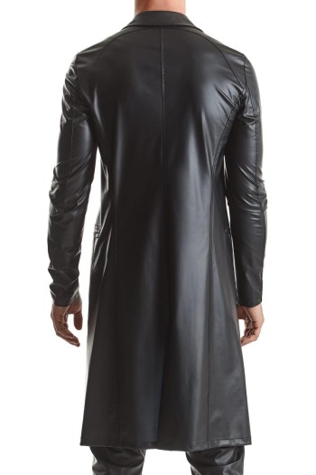 Herren Mantel RMSergio001 schwarz - 3XL