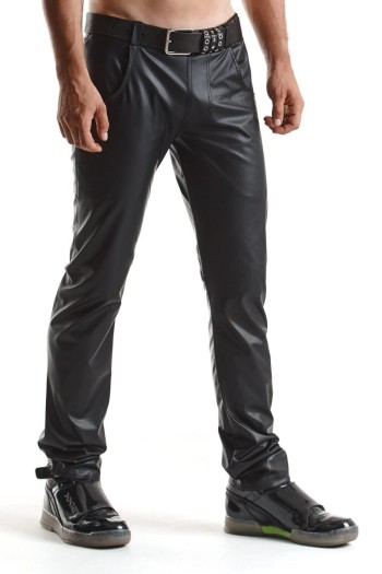 lange Herren Hose RMVittorio001 schwarz - XL