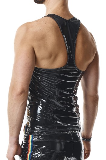 PVC Herren Tank Top RMFilippoRBW schwarz - 2XL