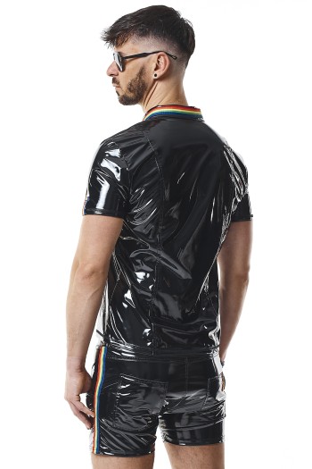 PVC Herren Polo Shirt RMRemigioRBW schwarz - L