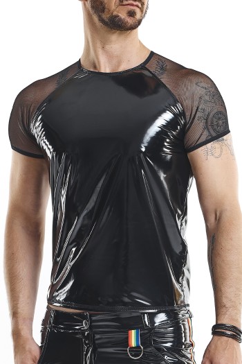 PVC T-Shirt RMSandroRBW black - L