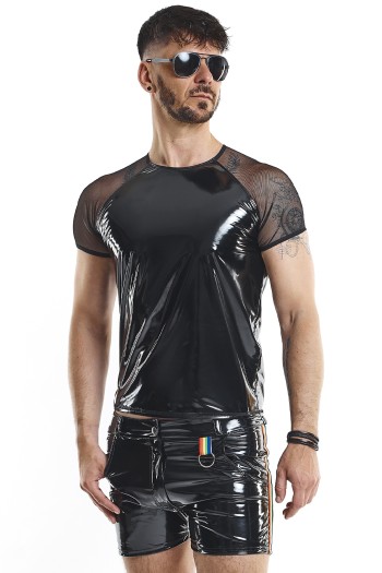 PVC Herren T-Shirt RMSandroRBW schwarz - S