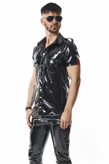 PVC Herren T-Shirt RMLeonardoPVC schwarz - M