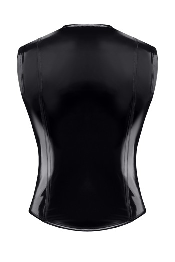 PVC vest RMOtelloPVC black - M