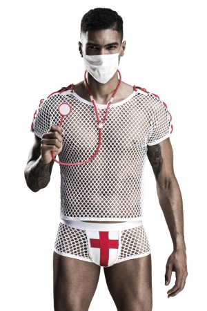 Hot Doctor costume 18273 by Saresia MEN roleplay