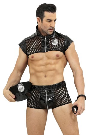 Policeman costume  18281 by Saresia MEN roleplay