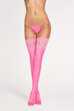 pink Stockings Loreto - L/XL