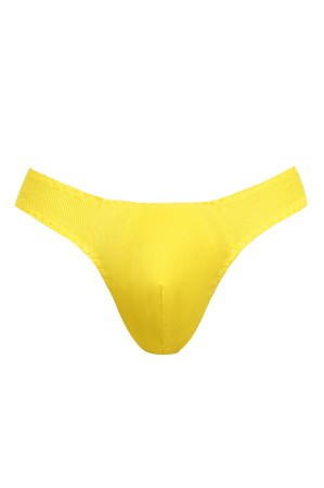 Men String 053394 yellow - 3XL