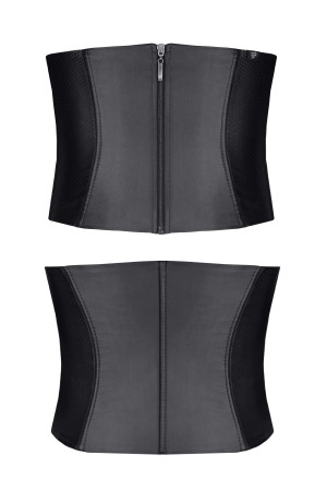 waist corset BODante001 black - M