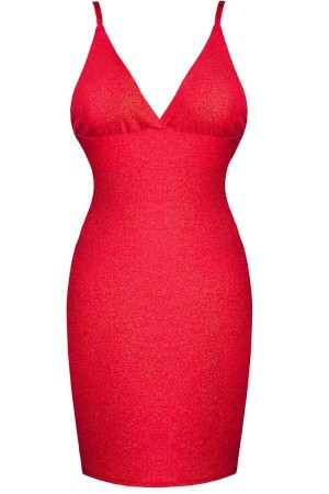 rotes Minikleid CADR004 - XL