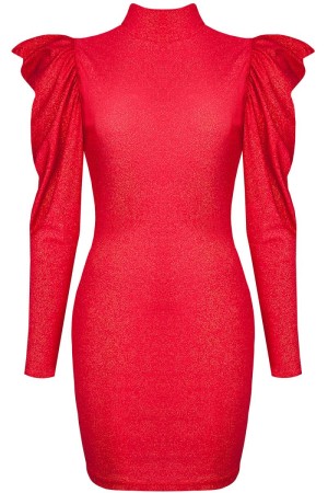 rotes Minikleid CADR006 - M