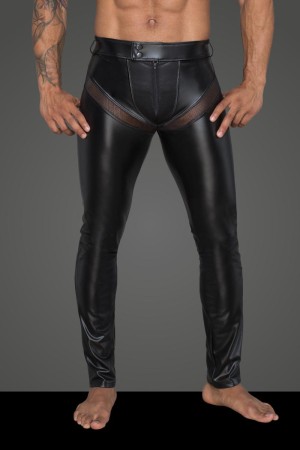 Men's powerwetlook long pants H059 - M