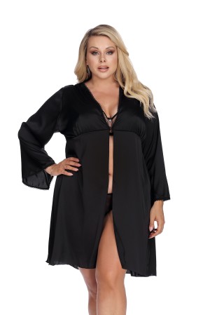 black Robe AA053628 by Anais Apparel Plus Size