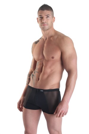 schwarzer Herren Boxer Wiz S von Look Me