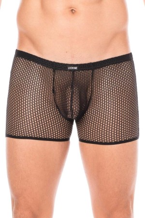 schwarze Netz Boxer Short 2007-67 - XL