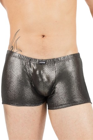 silberner Herren-Boxer Reptile 60-67 S von Look Me