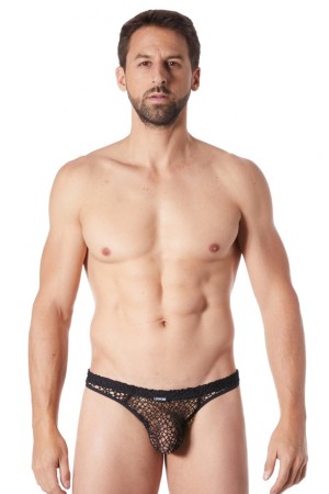 black net String Fetish 810-57 - S